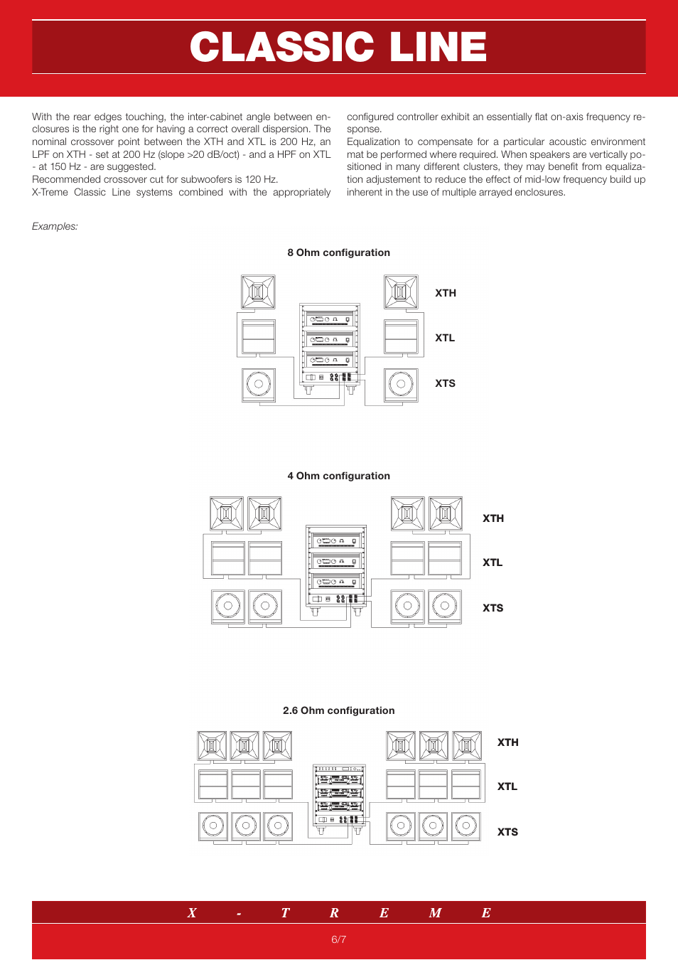 Classic line | X-Treme Audio Classic Line User Manual | Page 6 / 7