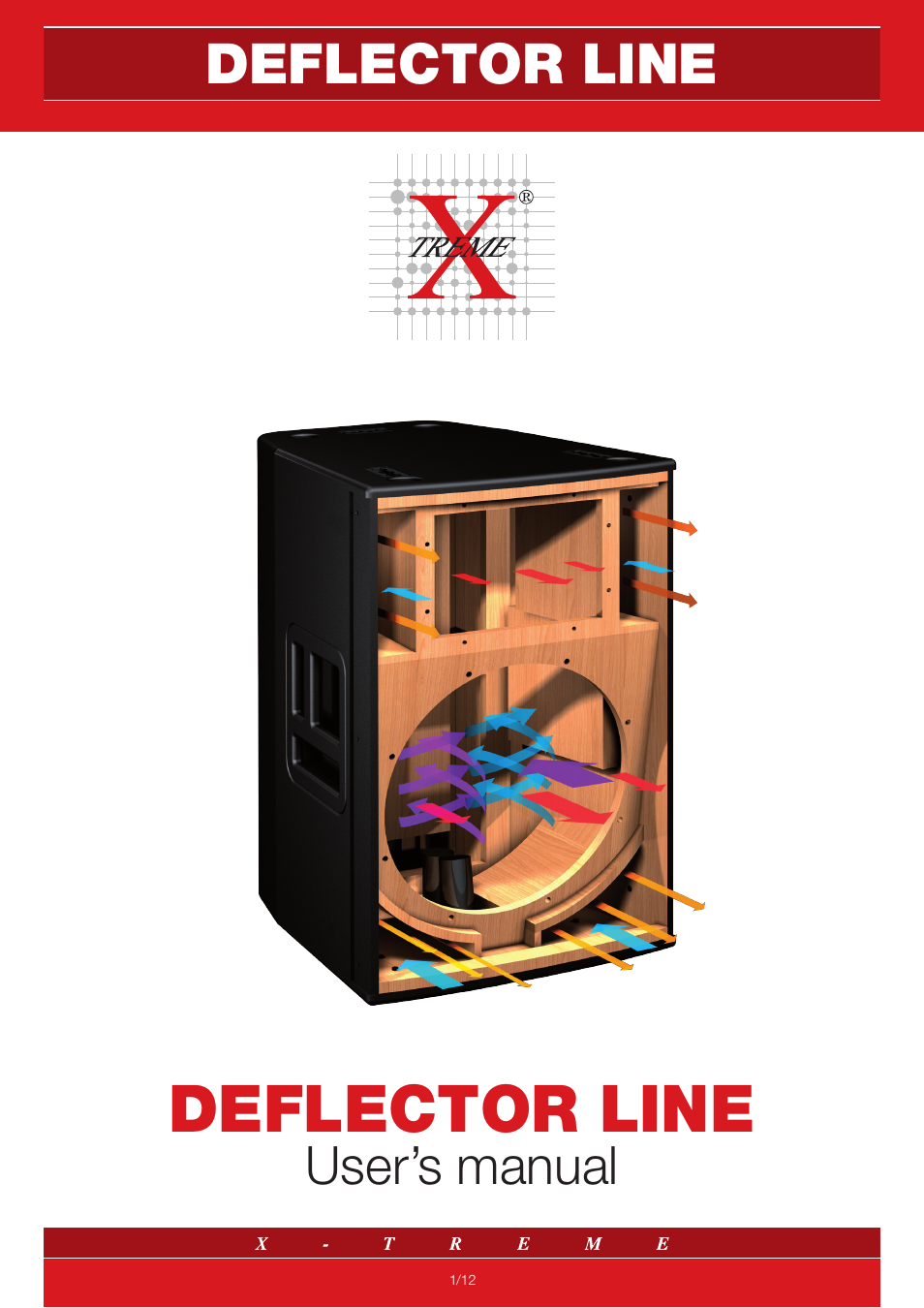 X-Treme Audio Deflector Line User Manual | 12 pages