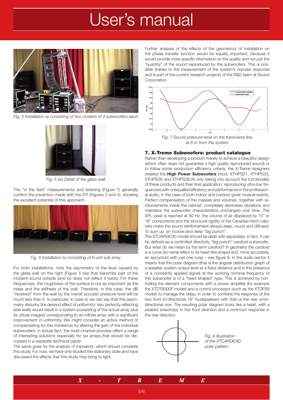 User’s manual | X-Treme Audio HPS User Manual | Page 5 / 6