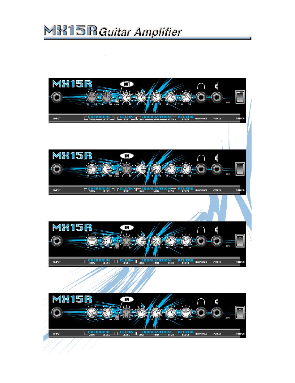 Crate Amplifiers MX15R User Manual | Page 6 / 8