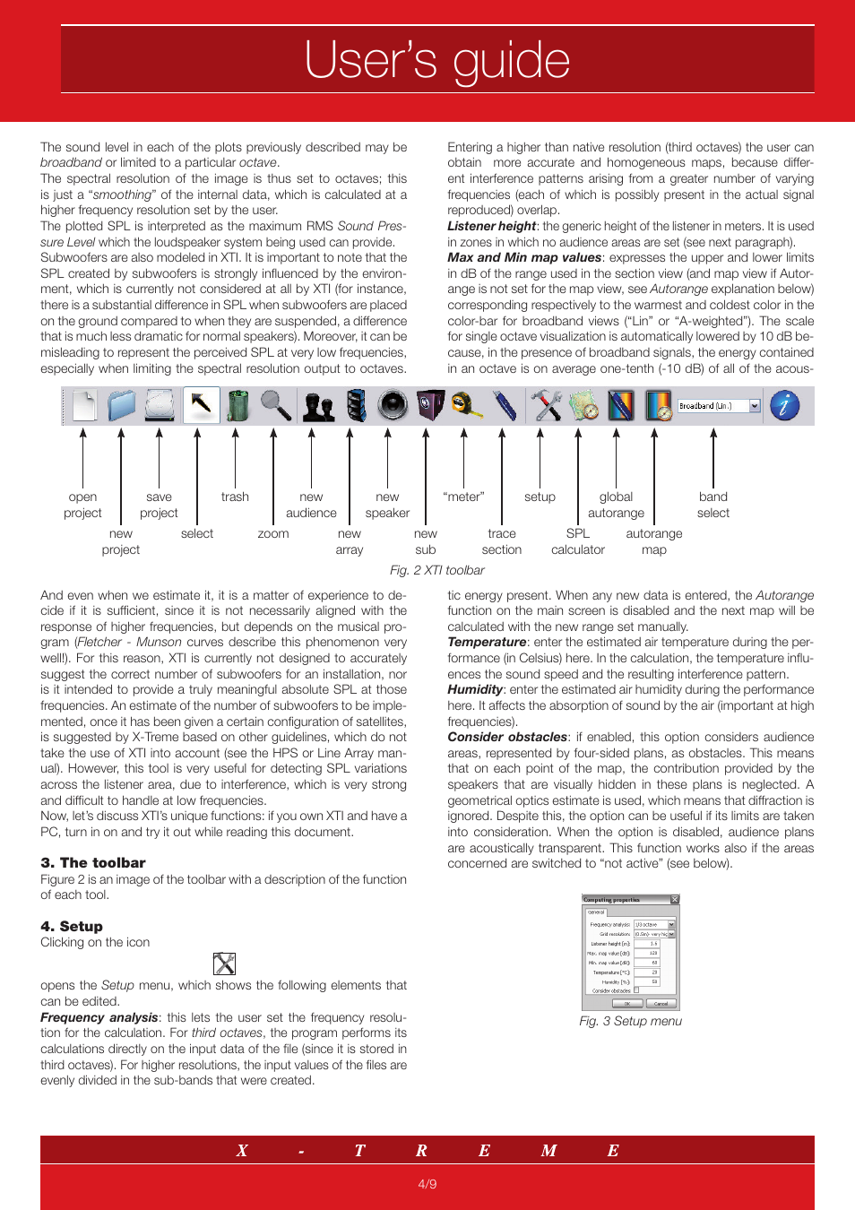 User’s guide | X-Treme Audio XTI User Manual | Page 4 / 9