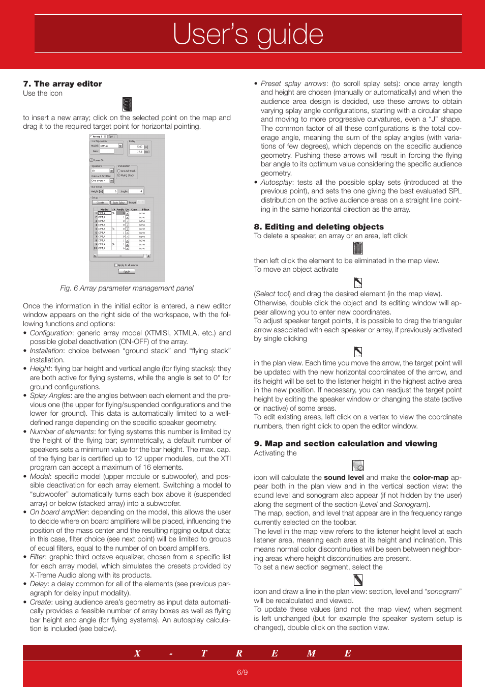 User’s guide | X-Treme Audio XTI User Manual | Page 6 / 9