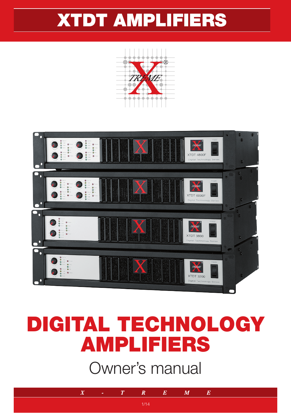 X-Treme Audio XTDT User Manual | 14 pages