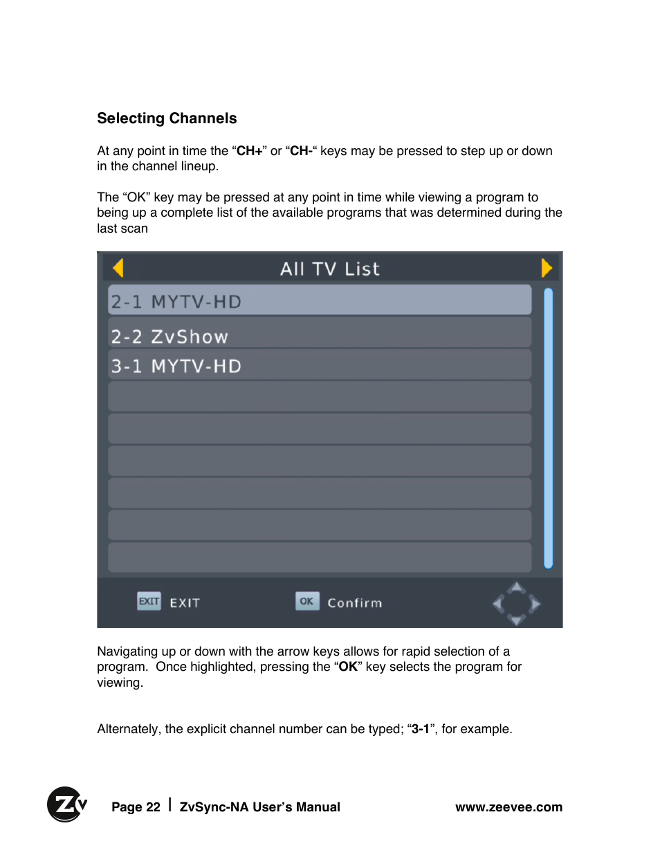 ZeeVee ZvSync (QAM) User Manual | Page 22 / 32