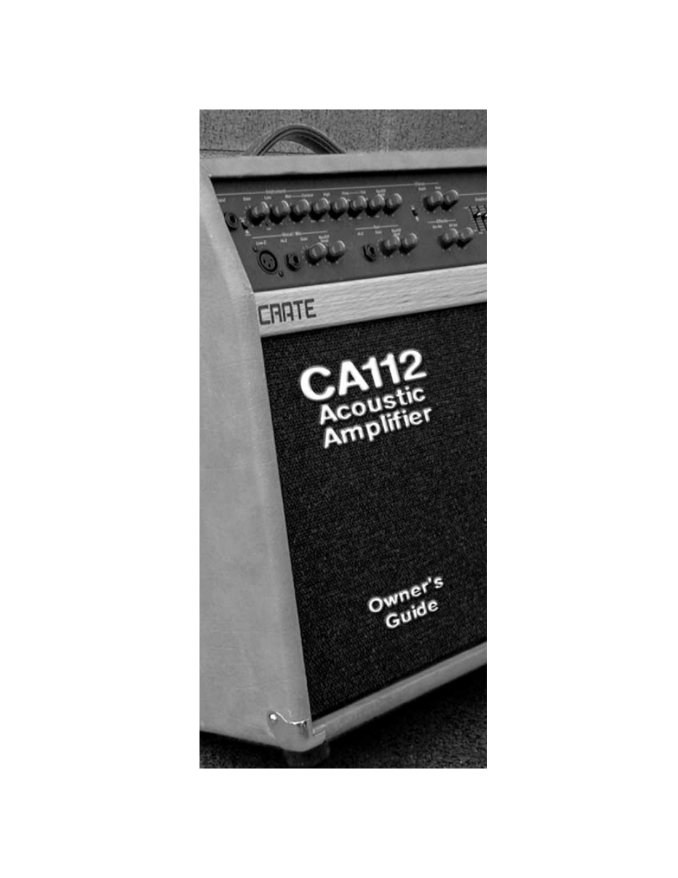 Crate Amplifiers CA112 User Manual | 6 pages
