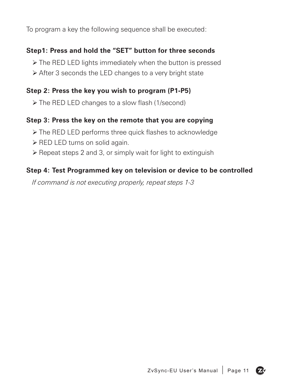 ZeeVee ZvSync (DVB-T/C) User Manual | Page 11 / 36