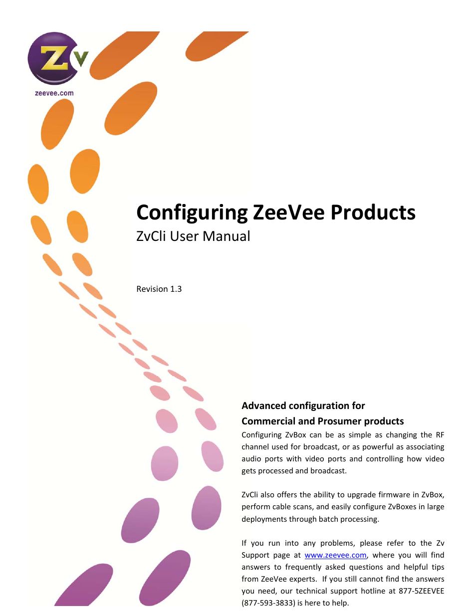ZeeVee ZvCli User Manual User Manual | 32 pages