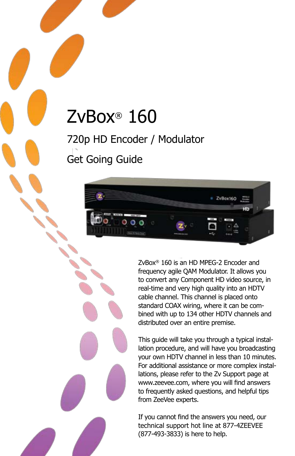 ZeeVee ZvBox 160 User Manual | 8 pages