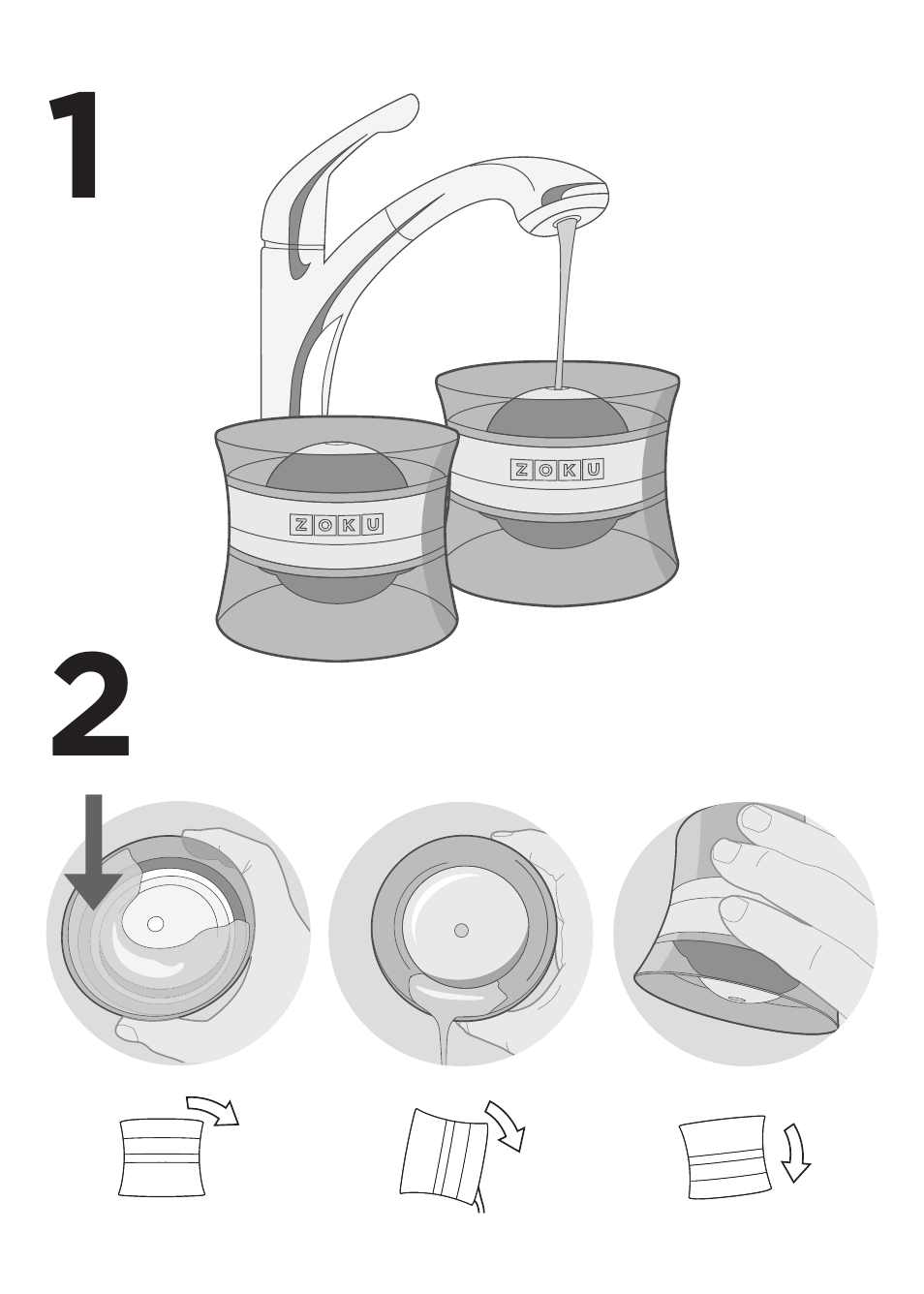 Zoku ICE BALL MOLDS User Manual | Page 2 / 4