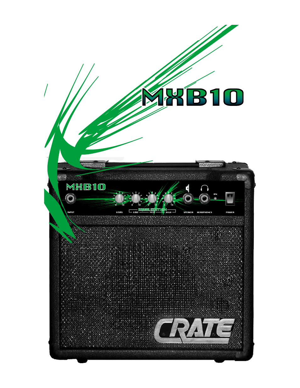 Crate Amplifiers MXB10 User Manual | 8 pages
