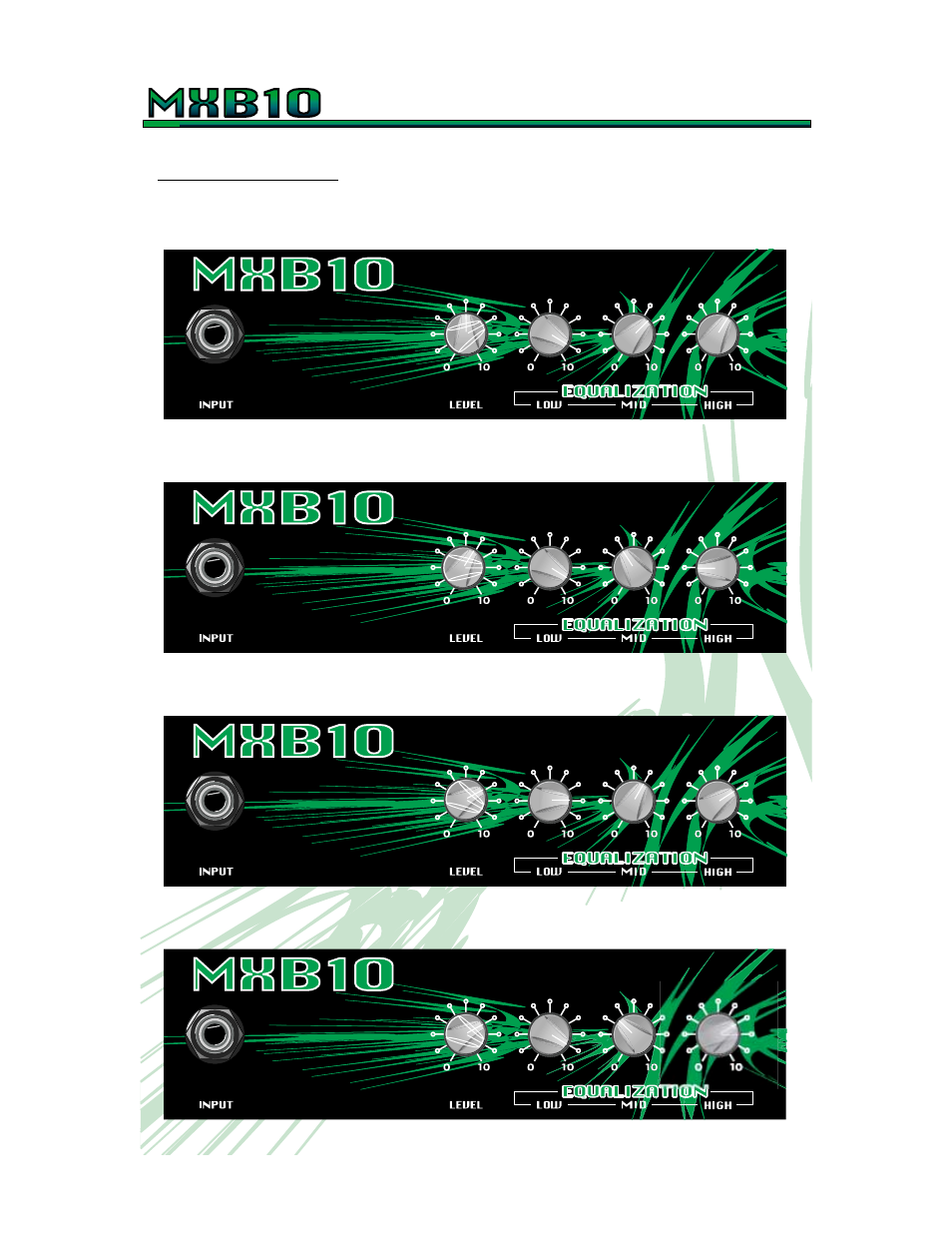 Bass amplifier | Crate Amplifiers MXB10 User Manual | Page 6 / 8