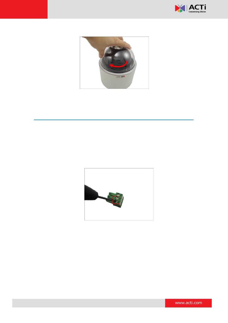 Preparing the power adapter | ACTi I91 User Manual | Page 11 / 43