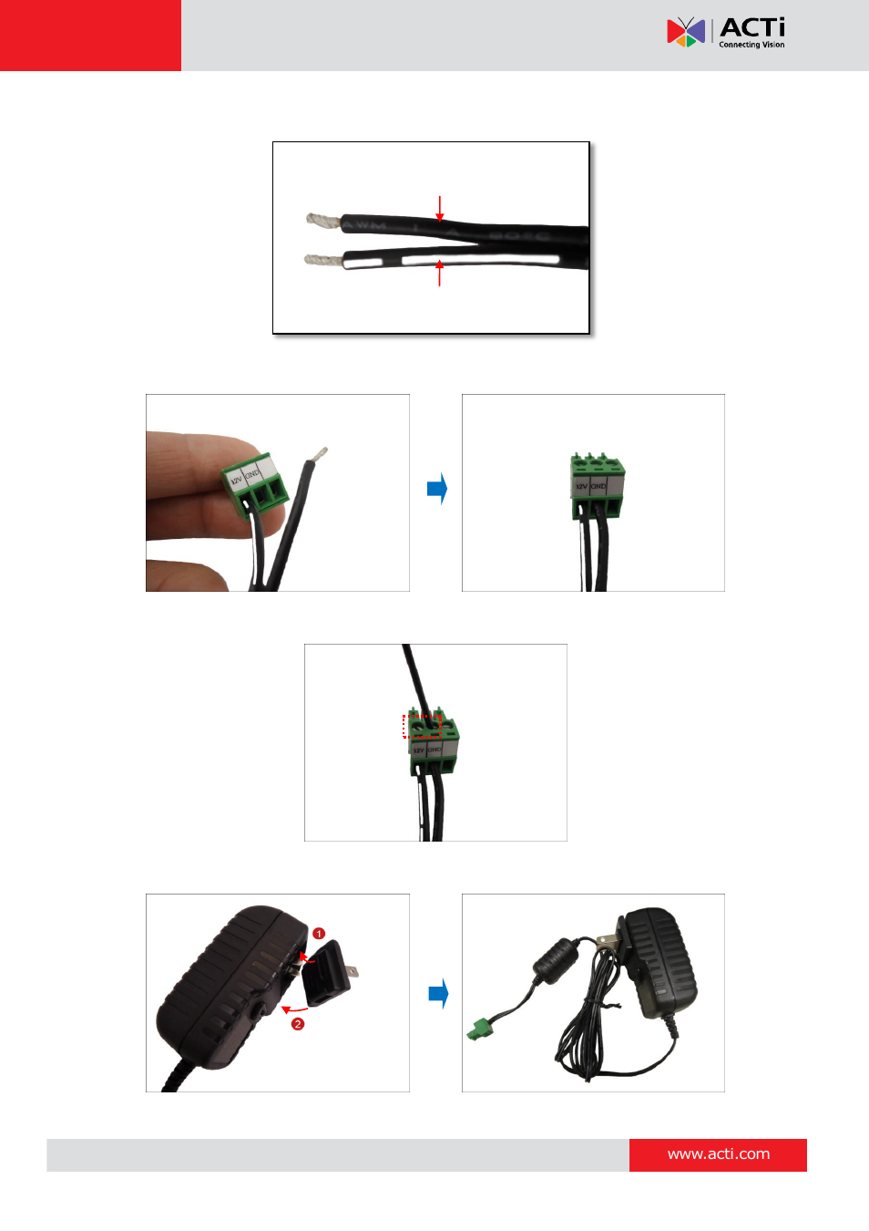 Hardware manual | ACTi I91 User Manual | Page 12 / 43