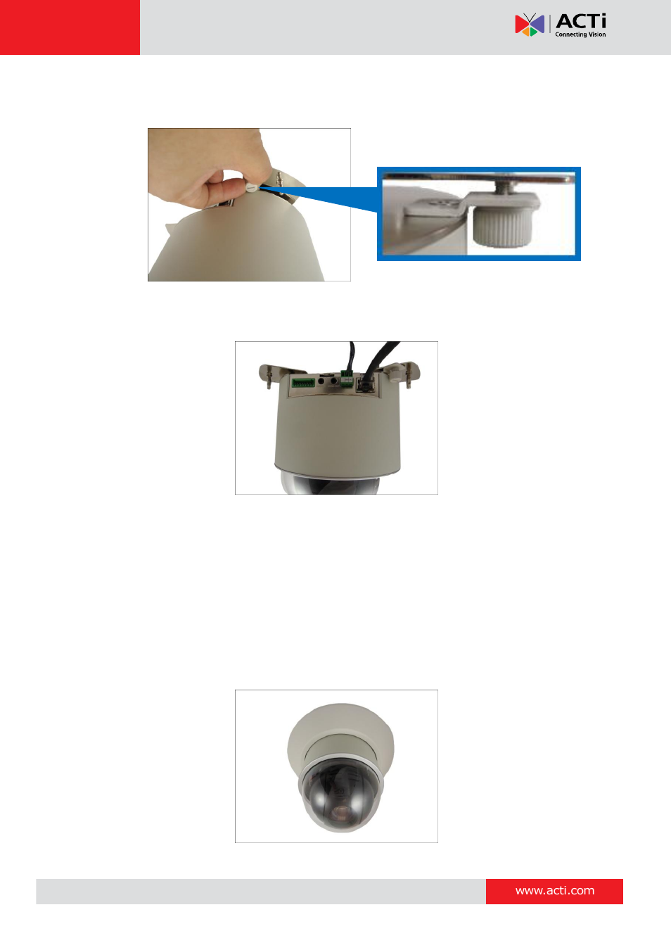Hardware manual | ACTi I91 User Manual | Page 21 / 43