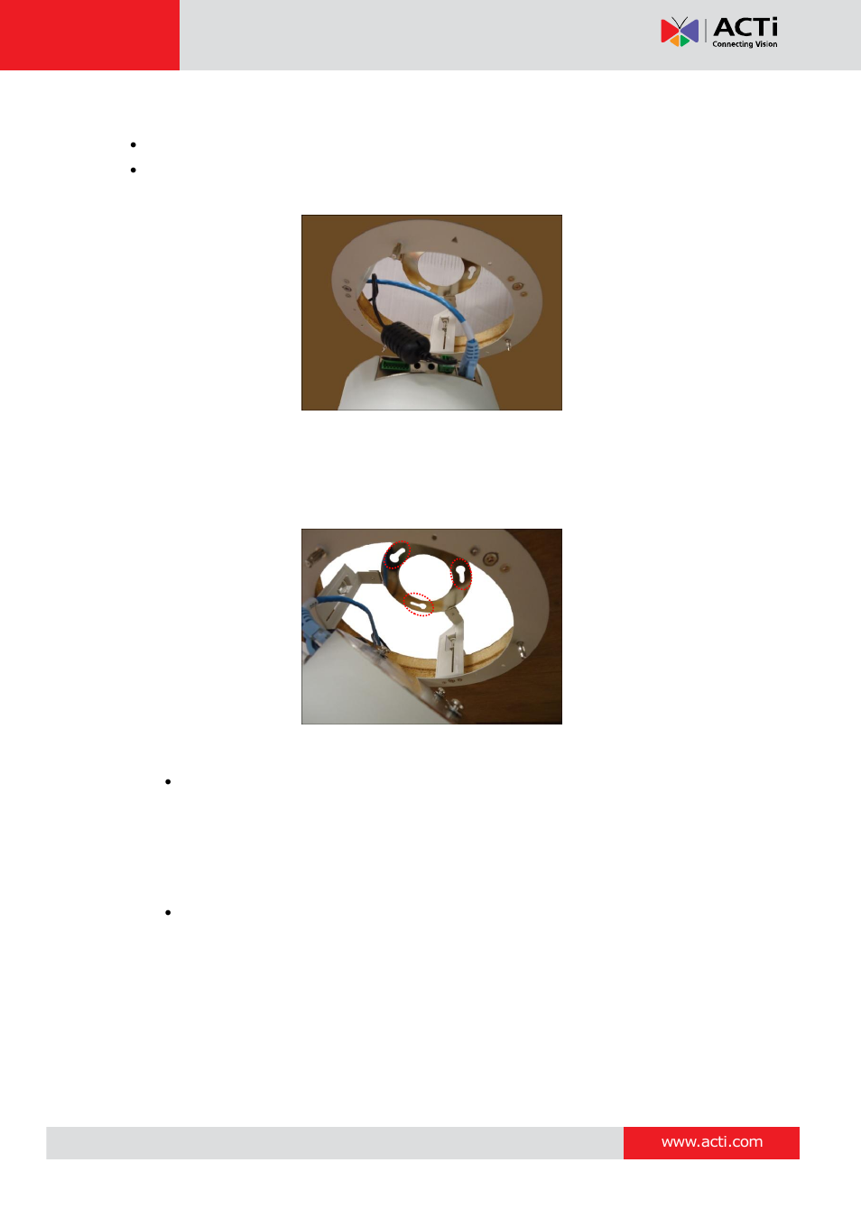 Hardware manual | ACTi I91 User Manual | Page 26 / 43