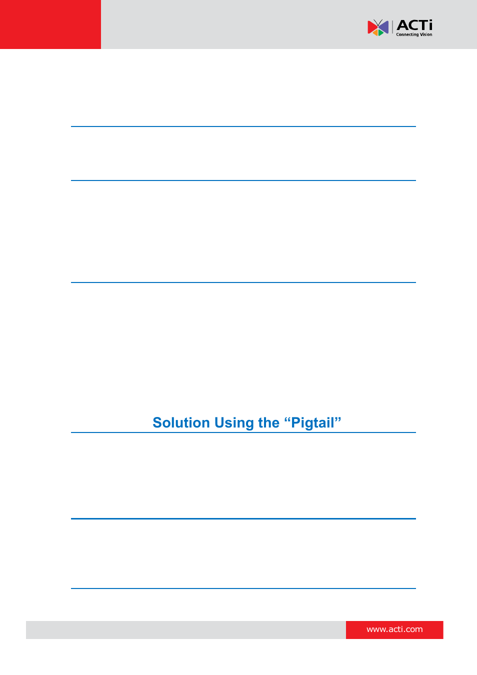 ACTi B41 User Manual | Page 2 / 52