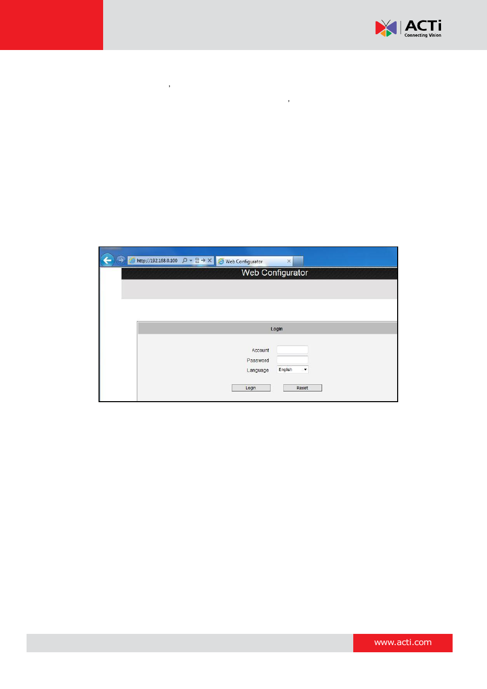 ACTi B41 User Manual | Page 51 / 52