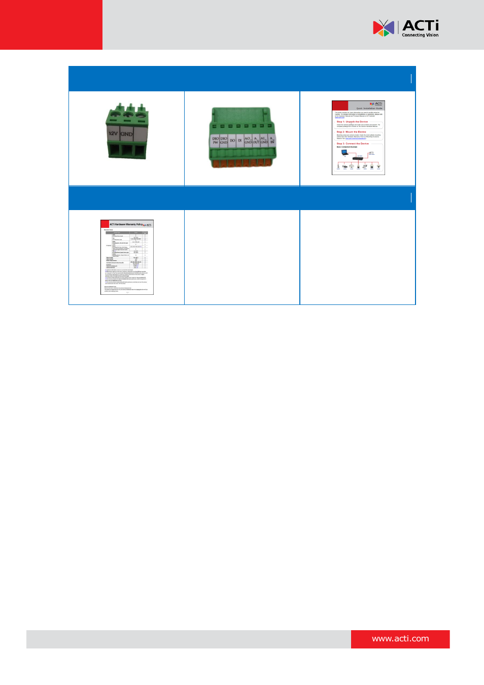 ACTi B41 User Manual | Page 9 / 52