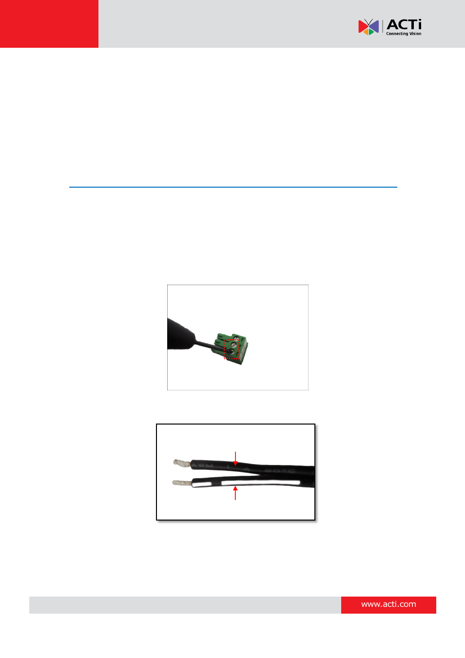 Before installation, Connecting a power adapter (optional), Connecting a | Power adapter (optional) | ACTi B21 User Manual | Page 13 / 33