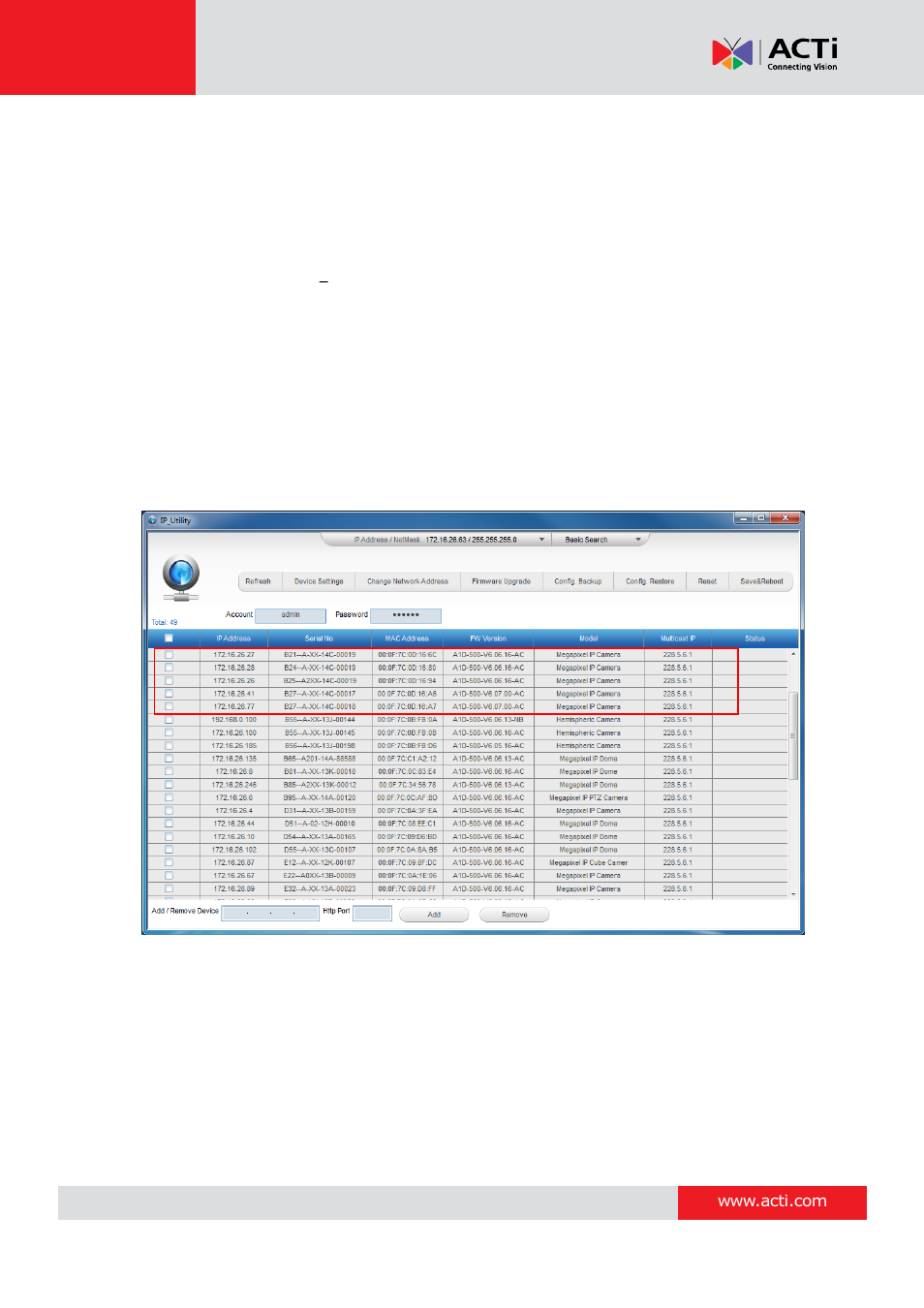 Hardware manual | ACTi B21 User Manual | Page 28 / 33