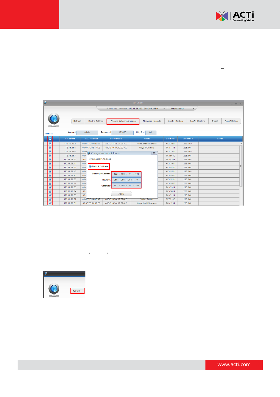 Hardware manual | ACTi B21 User Manual | Page 30 / 33