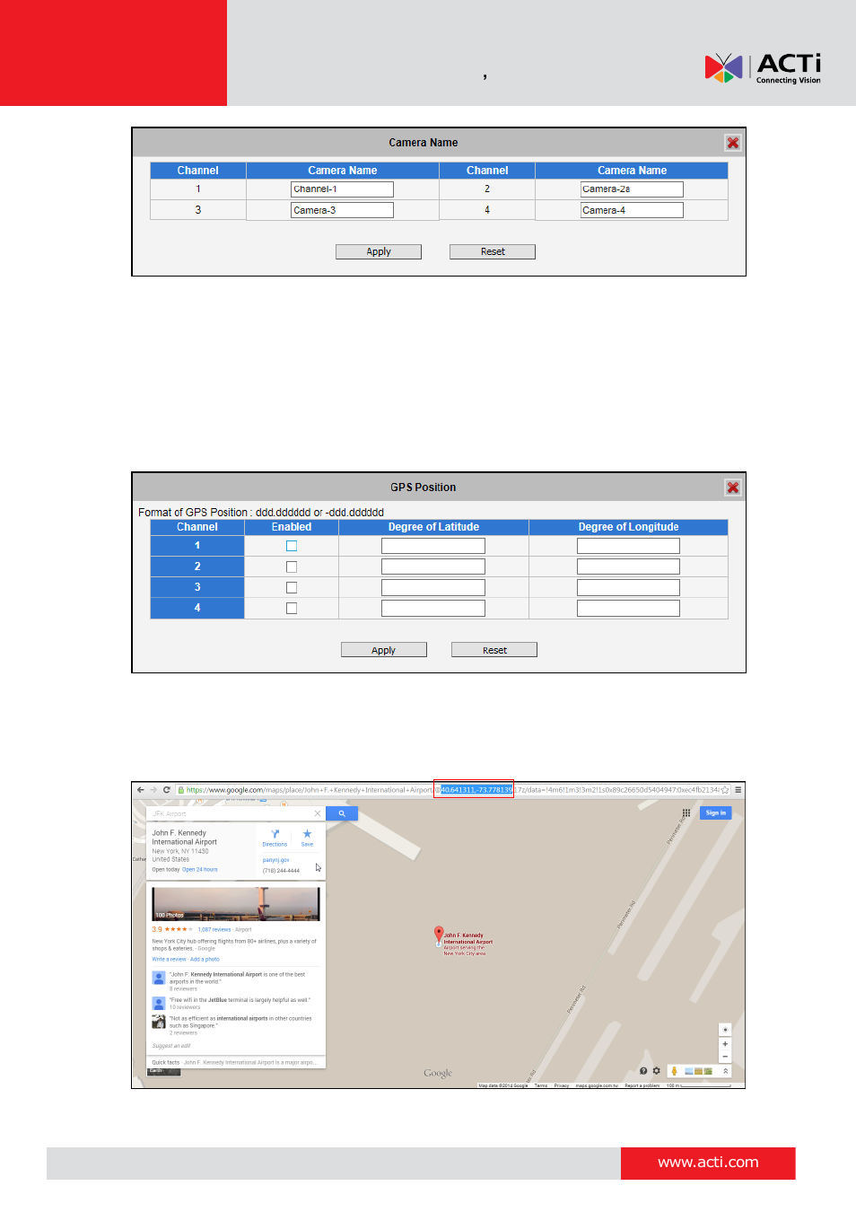 ACTi V11 User Manual | Page 21 / 91