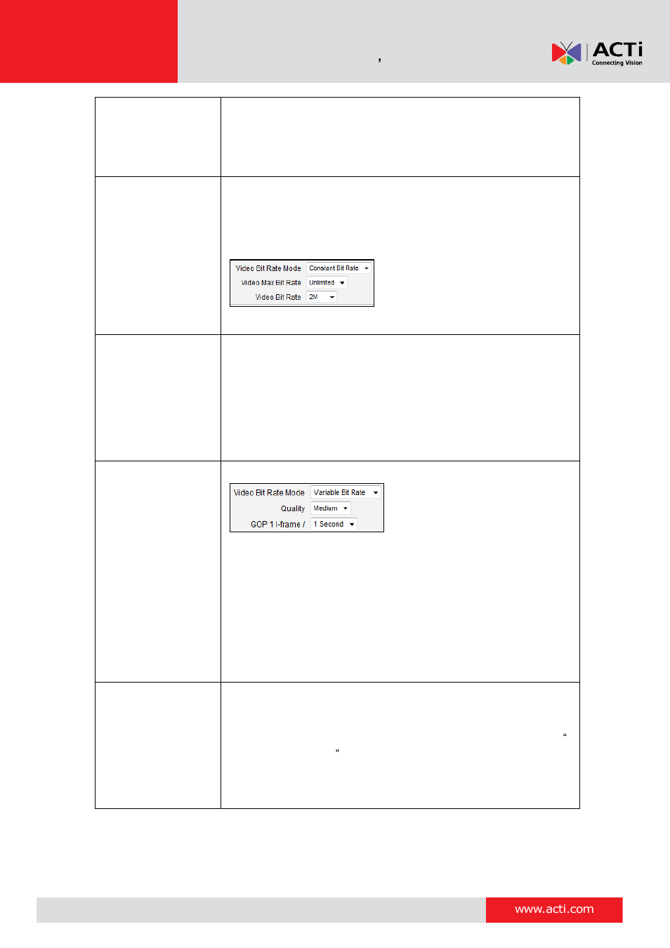 ACTi V11 User Manual | Page 47 / 91