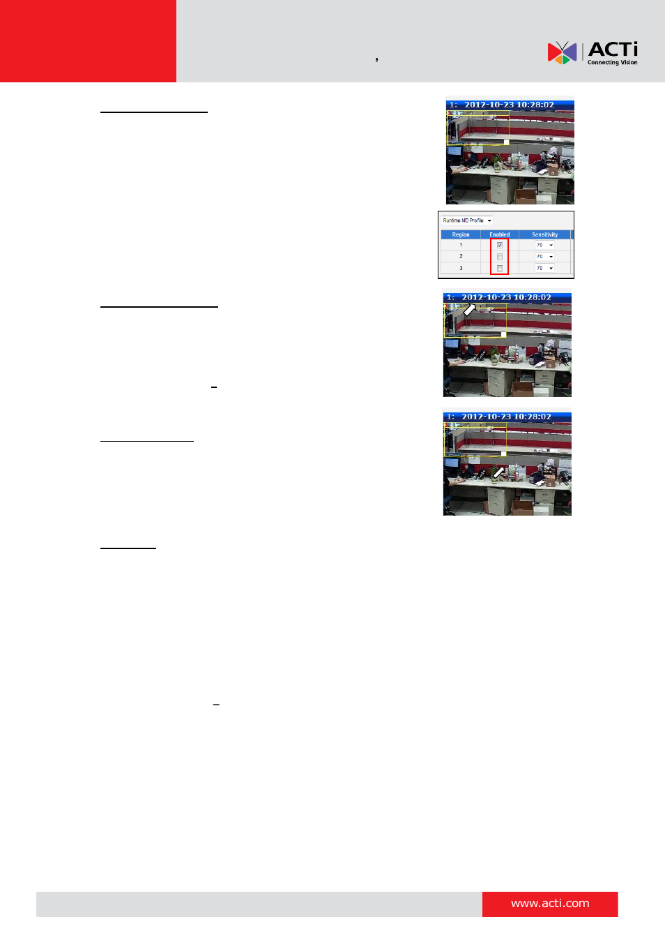 ACTi V11 User Manual | Page 49 / 91