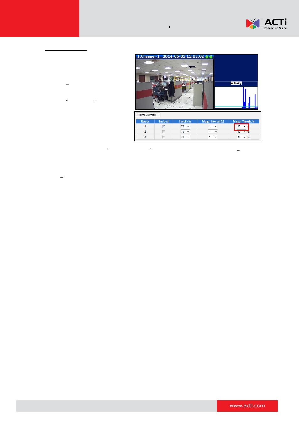ACTi V11 User Manual | Page 50 / 91