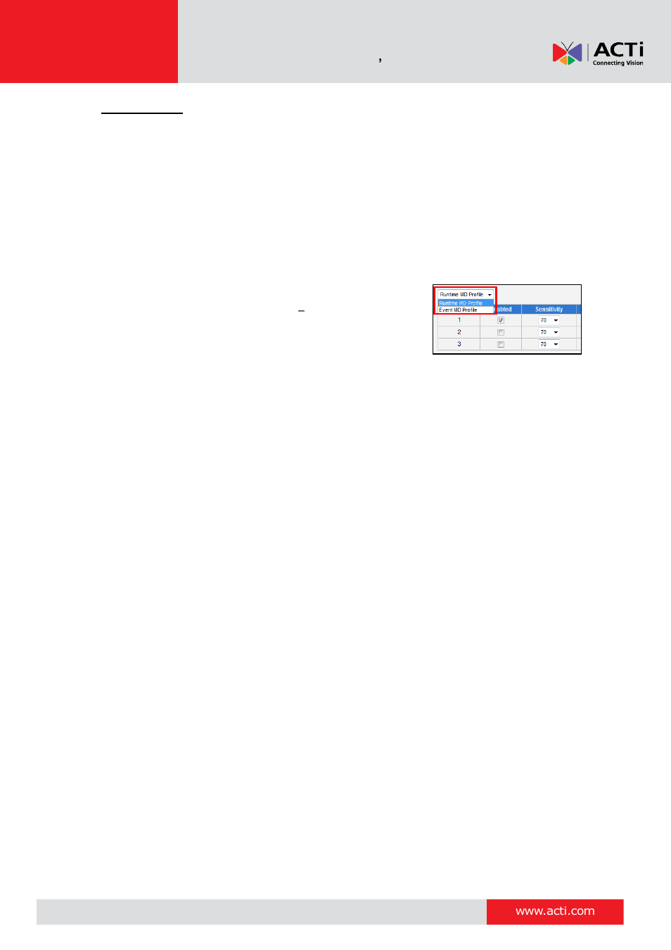 ACTi V11 User Manual | Page 52 / 91