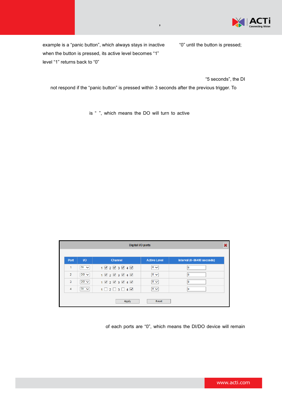 ACTi V11 User Manual | Page 65 / 91