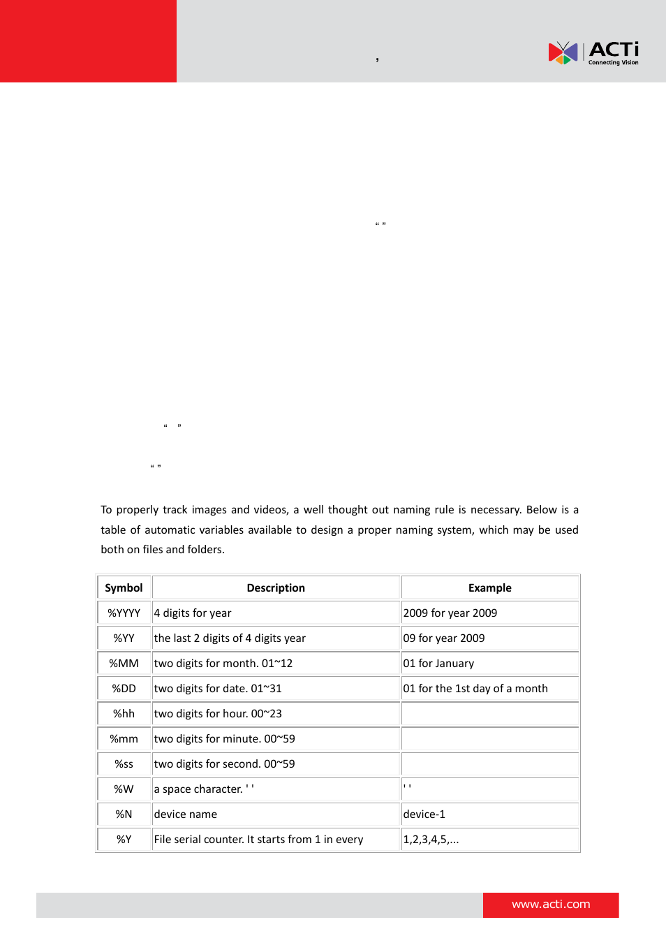 ACTi V11 User Manual | Page 69 / 91