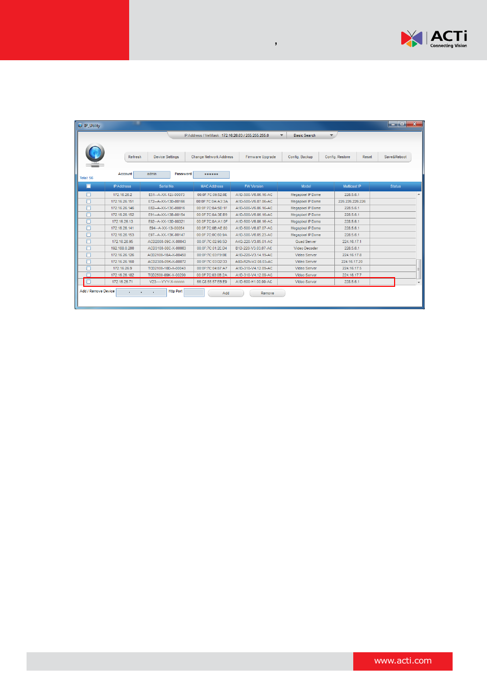 ACTi V11 User Manual | Page 8 / 91