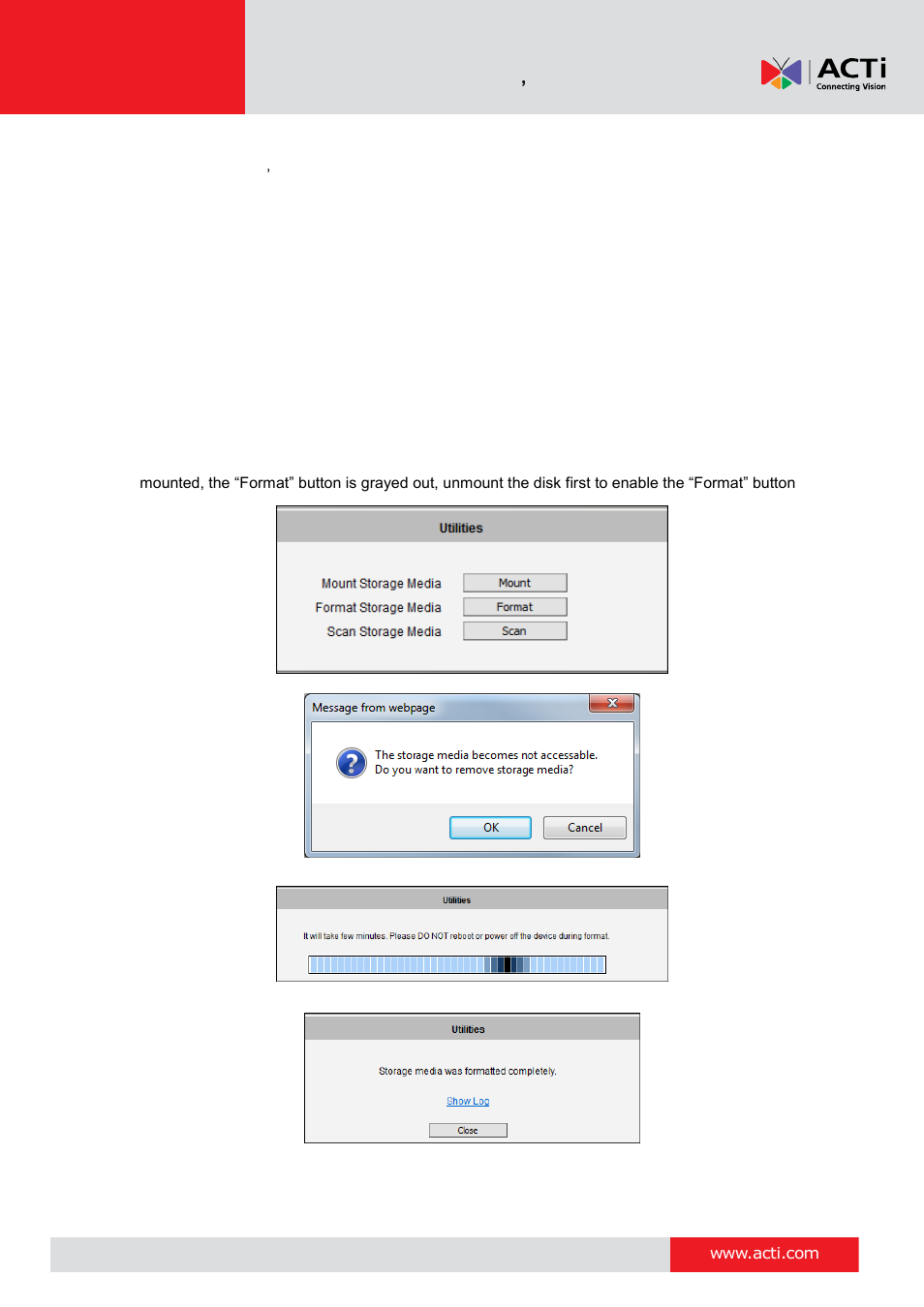 ACTi V11 User Manual | Page 81 / 91