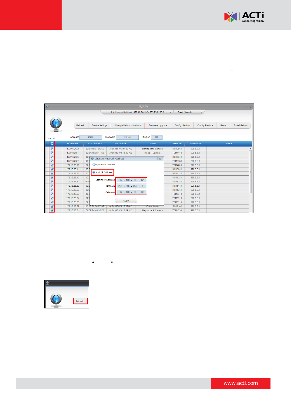 Hardware manual | ACTi E89 User Manual | Page 44 / 47