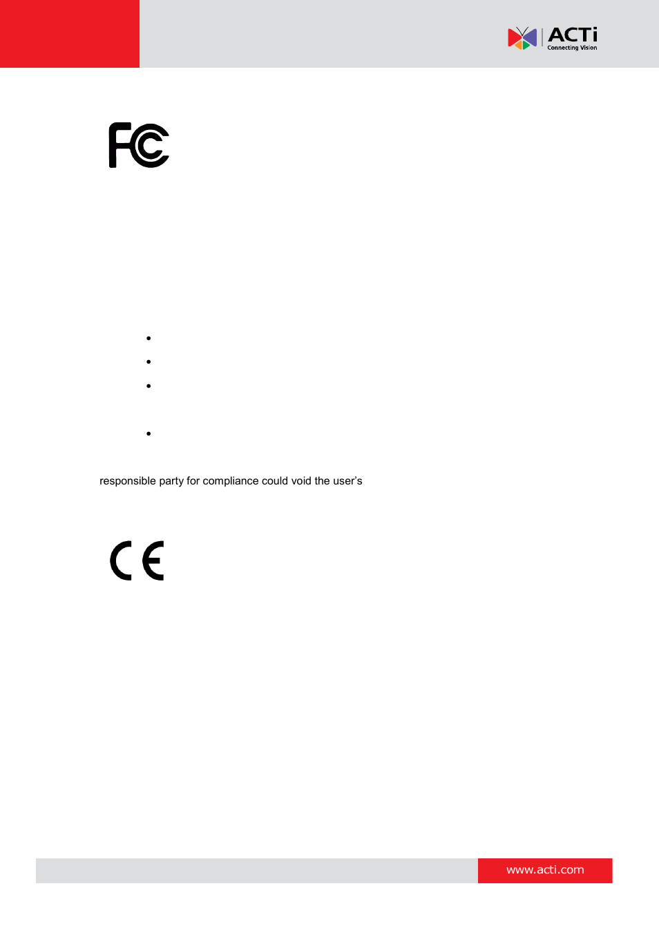Hardware manual | ACTi E89 User Manual | Page 5 / 47