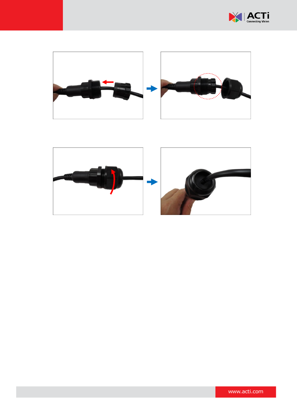 ACTi E924~E929 User Manual | Page 22 / 40