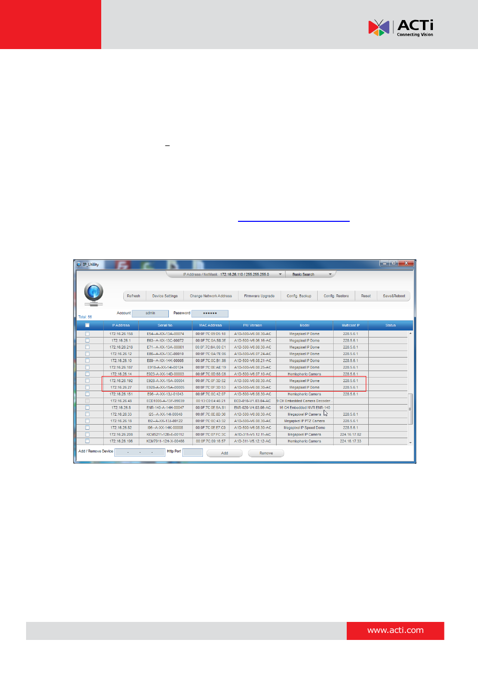 Hardware manual | ACTi E924~E929 User Manual | Page 35 / 40