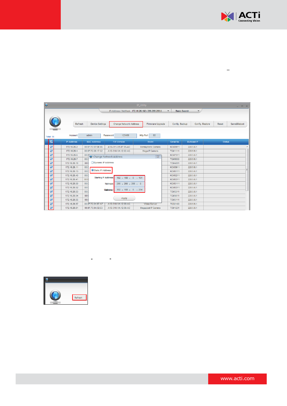 Hardware manual | ACTi E924~E929 User Manual | Page 37 / 40