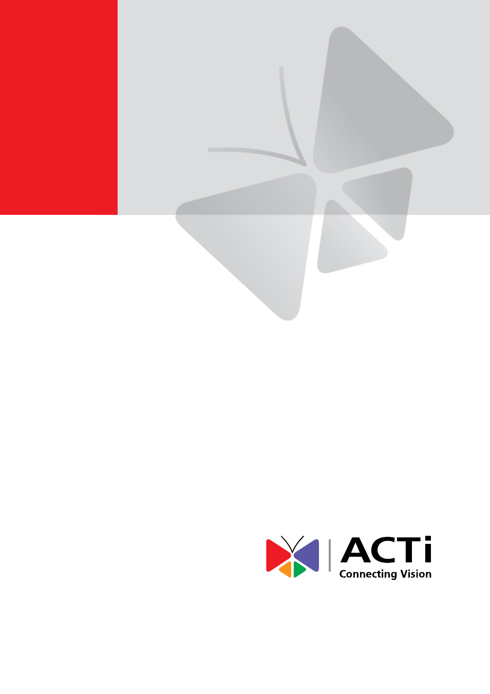 ACTi E213 User Manual | 32 pages