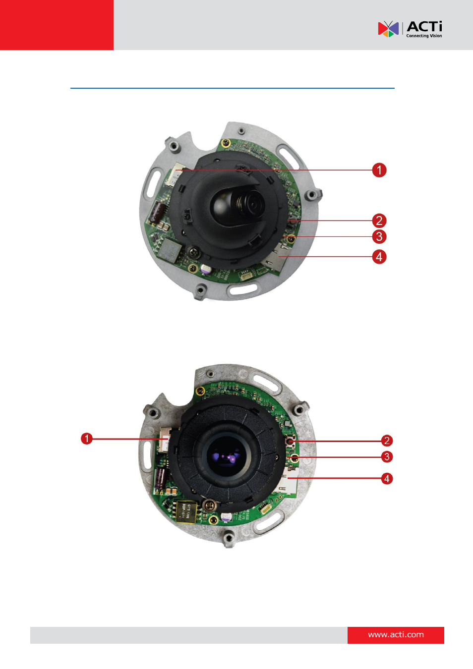 Physical description | ACTi D91 User Manual | Page 10 / 36