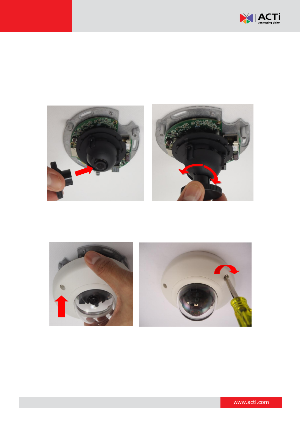 Hardware manual | ACTi D91 User Manual | Page 23 / 36