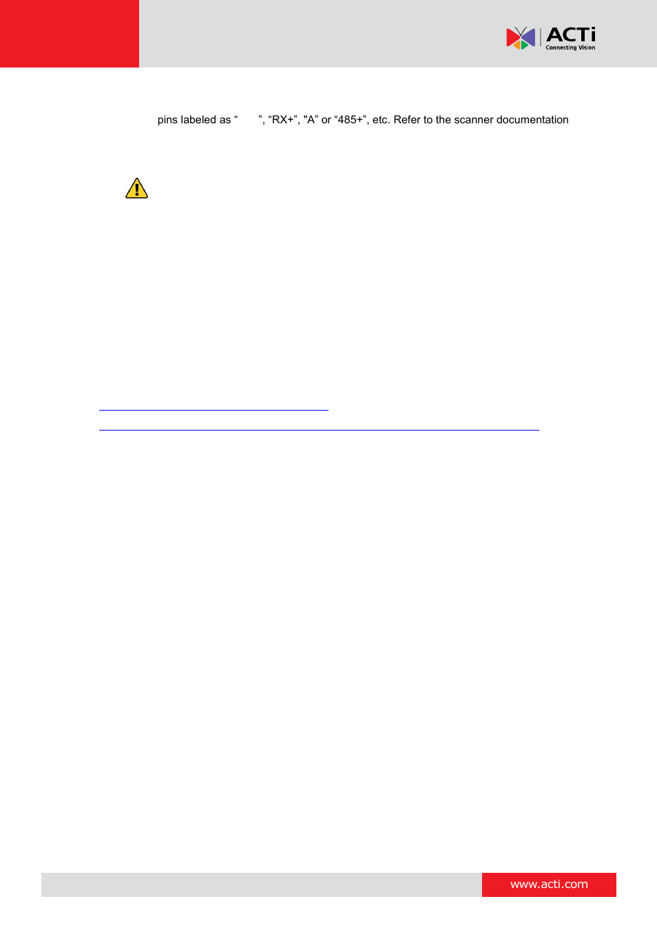 ACTi V31 User Manual | Page 24 / 31