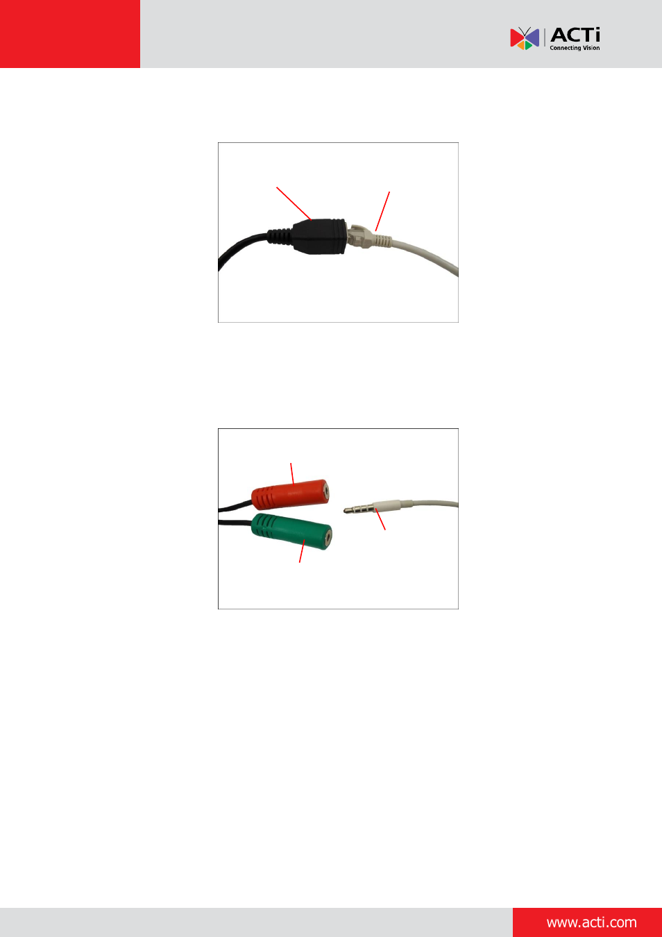 Installation guide | ACTi Indoor Hemispheric / Fisheye Dome on Straight Wall User Manual | Page 8 / 26
