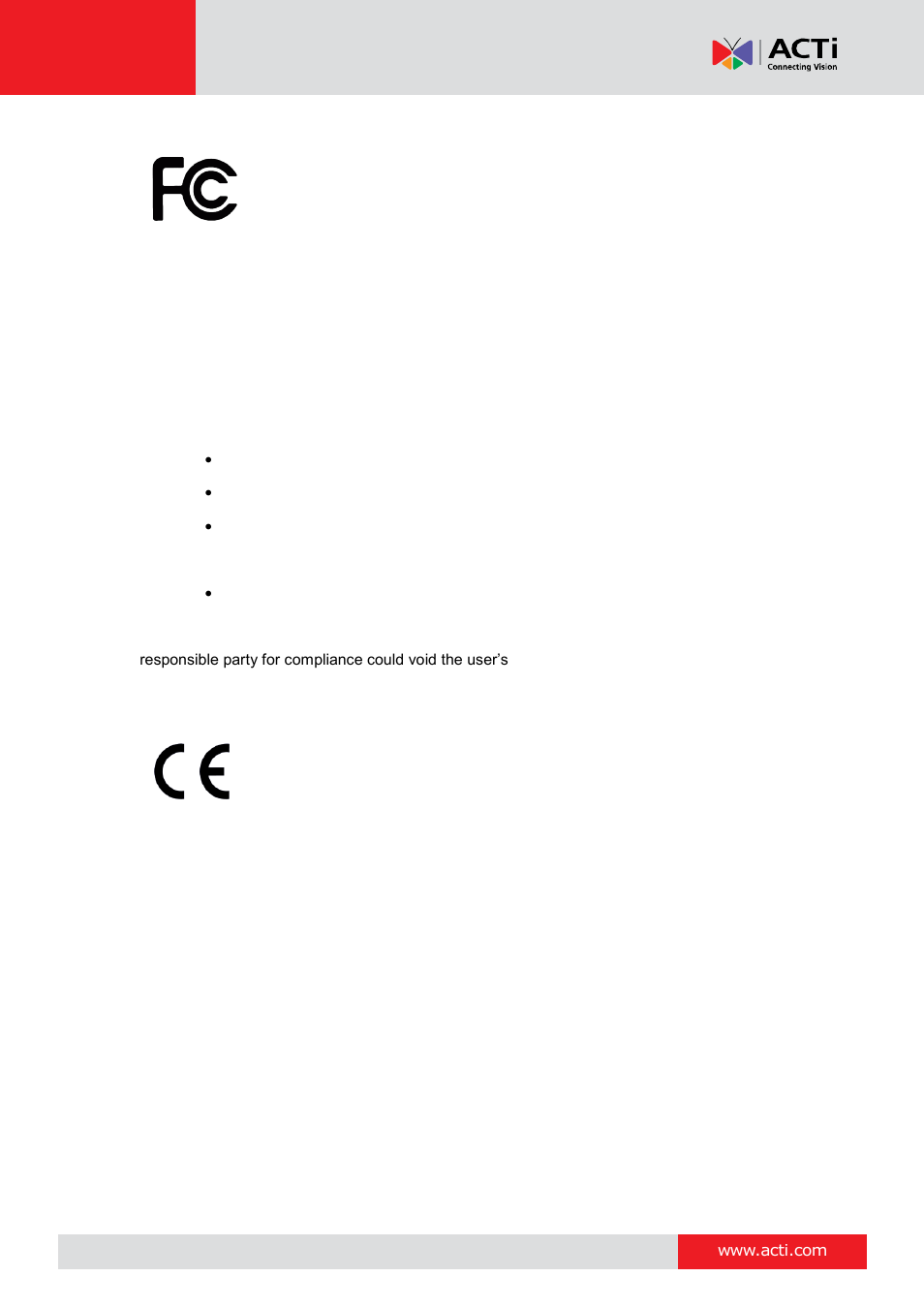 Hardware manual | ACTi D21FA User Manual | Page 5 / 42
