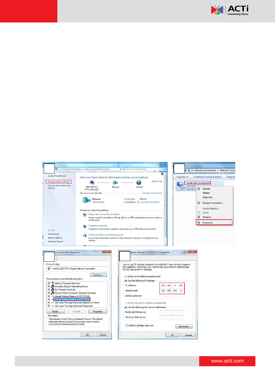 ACTi KCM-5211 User Manual | Page 15 / 18