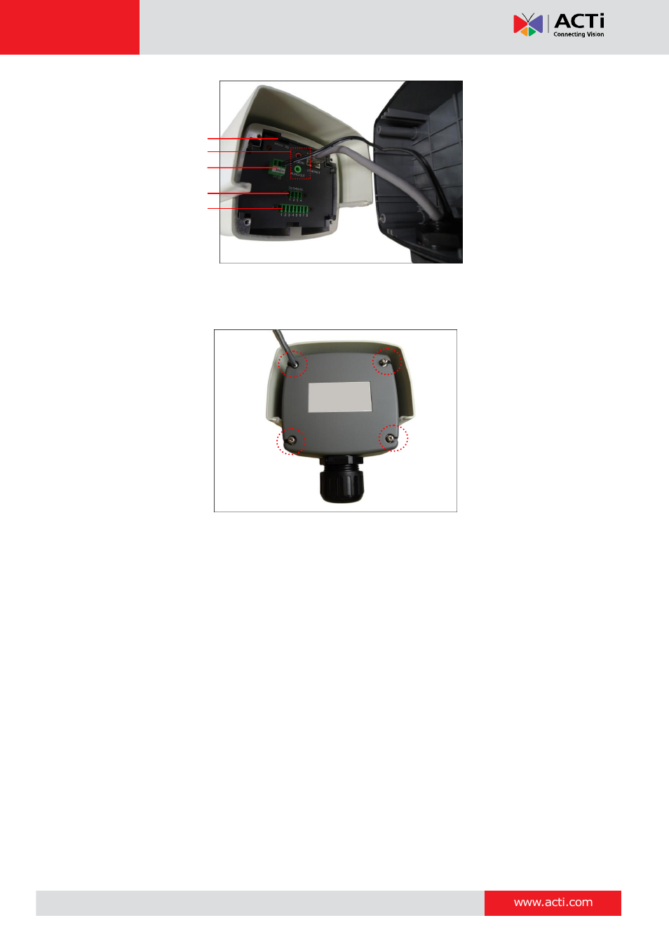 ACTi KCM-5211E User Manual | Page 13 / 27