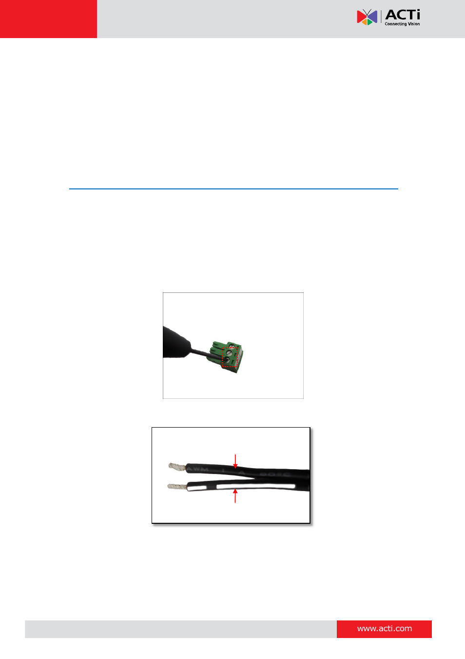 Other connections, Connecting a power adaptor (optional), Connecting a | Power adaptor (optional), Connecting a power adaptor, Optional) | ACTi KCM-5211E User Manual | Page 15 / 27