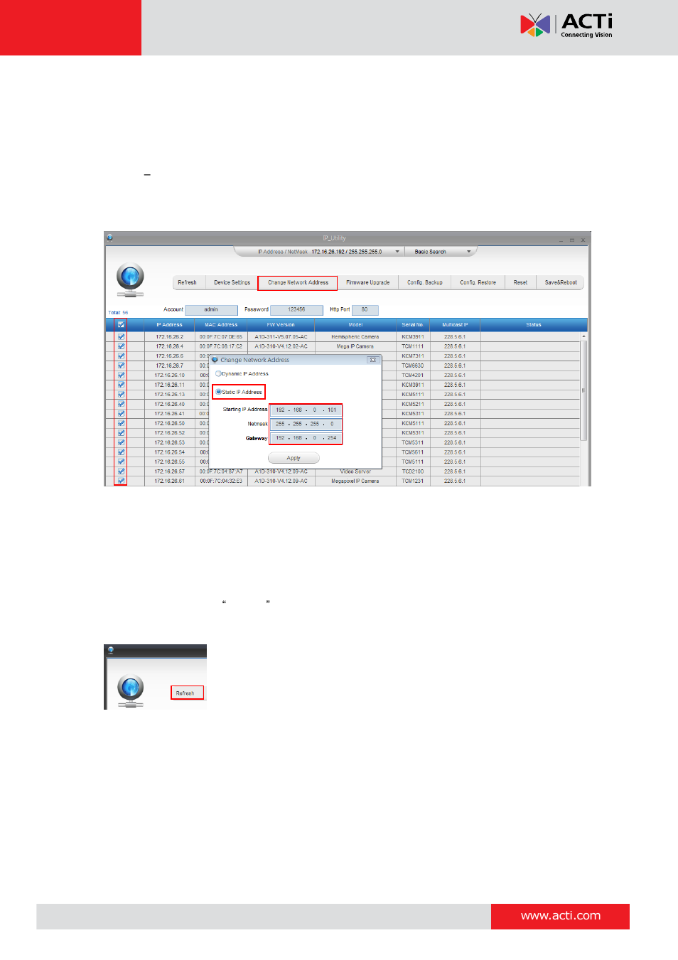 Hardware manual | ACTi KCM-5211E User Manual | Page 25 / 27