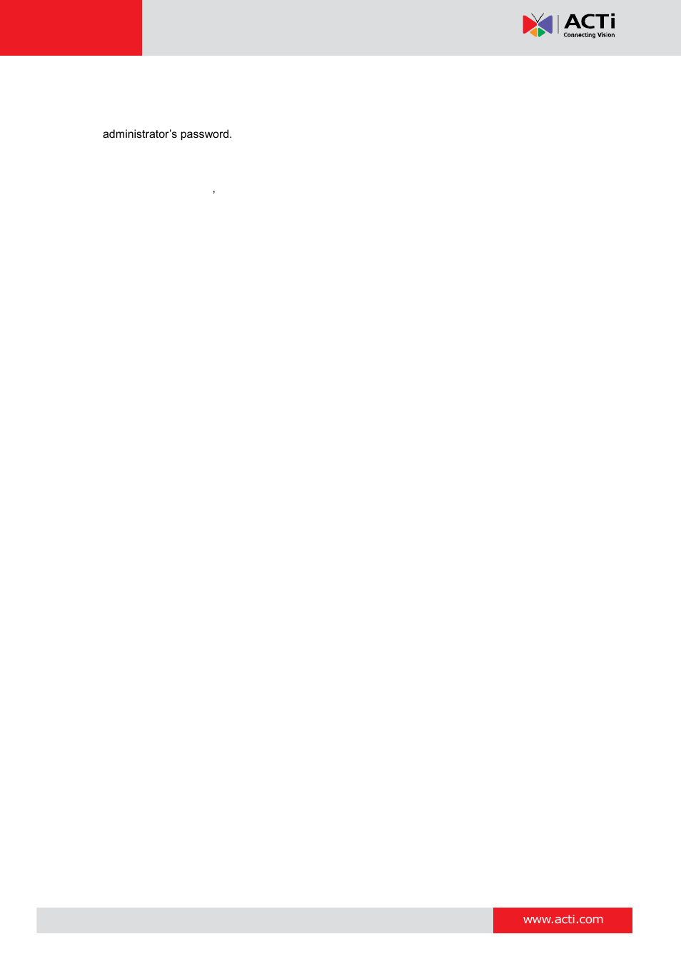 Hardware manual | ACTi KCM-5211E User Manual | Page 8 / 27